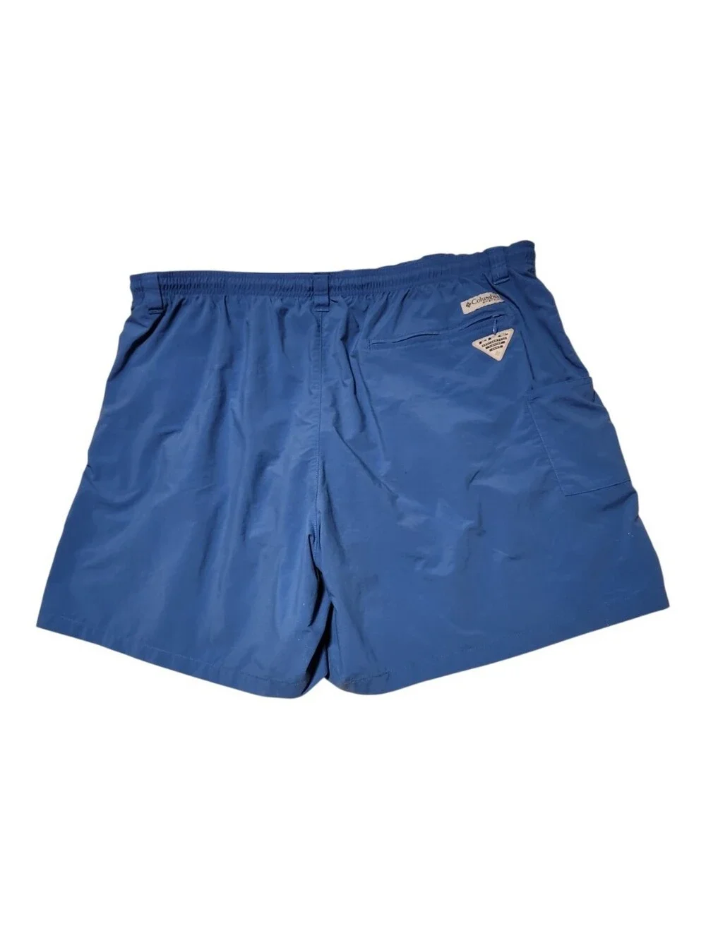 Columbia PFG Omni-Shade Fishing Gear Swim Shorts Mens 2XL Blue Quick Dry Lined
